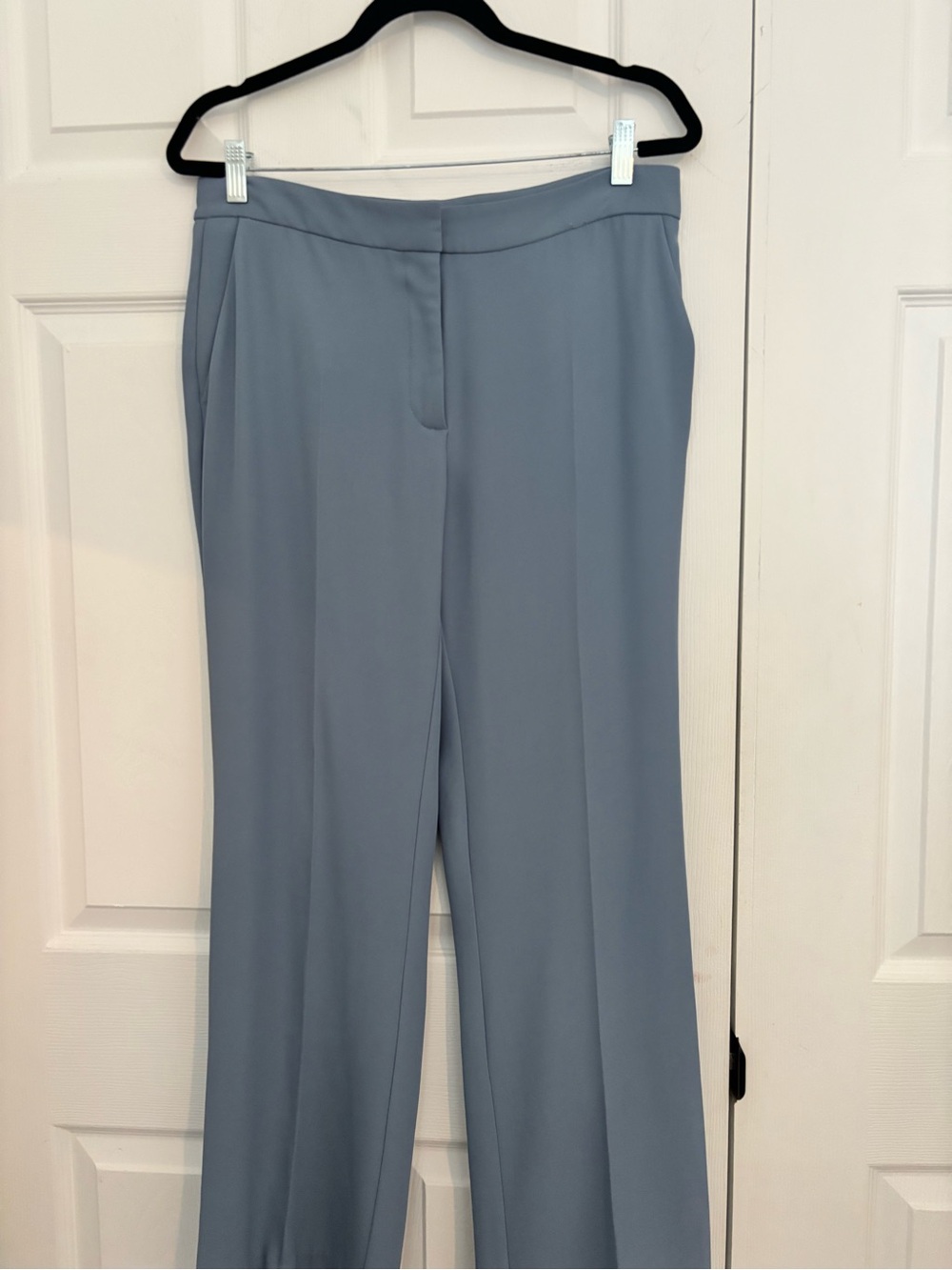 Zara Powder Blue Wide-Leg Trousers